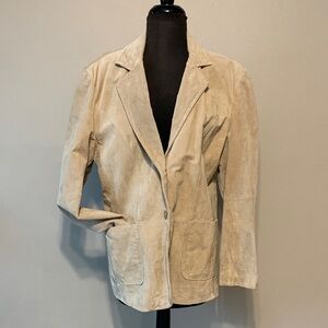 St. John's Bay Tan Women's Suit Jacket